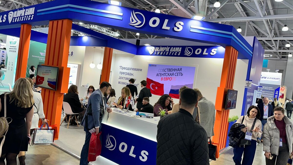 OLS — 3 дня на стенде C3097 · Москва, март 2026