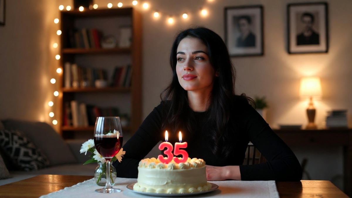 СМС и короткие поздравления с 35-летием женщине