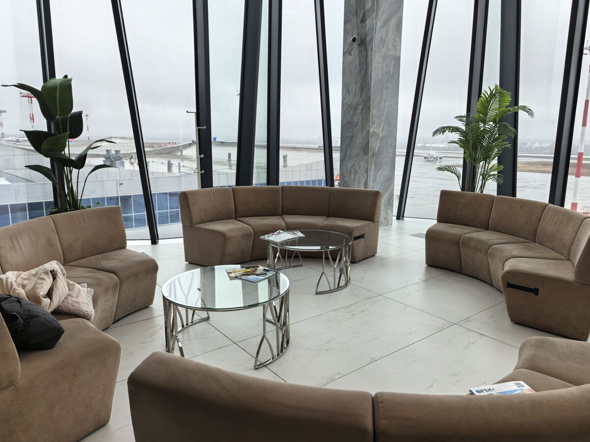 Бизнес-зал «Бештау». Фото автора блога. 