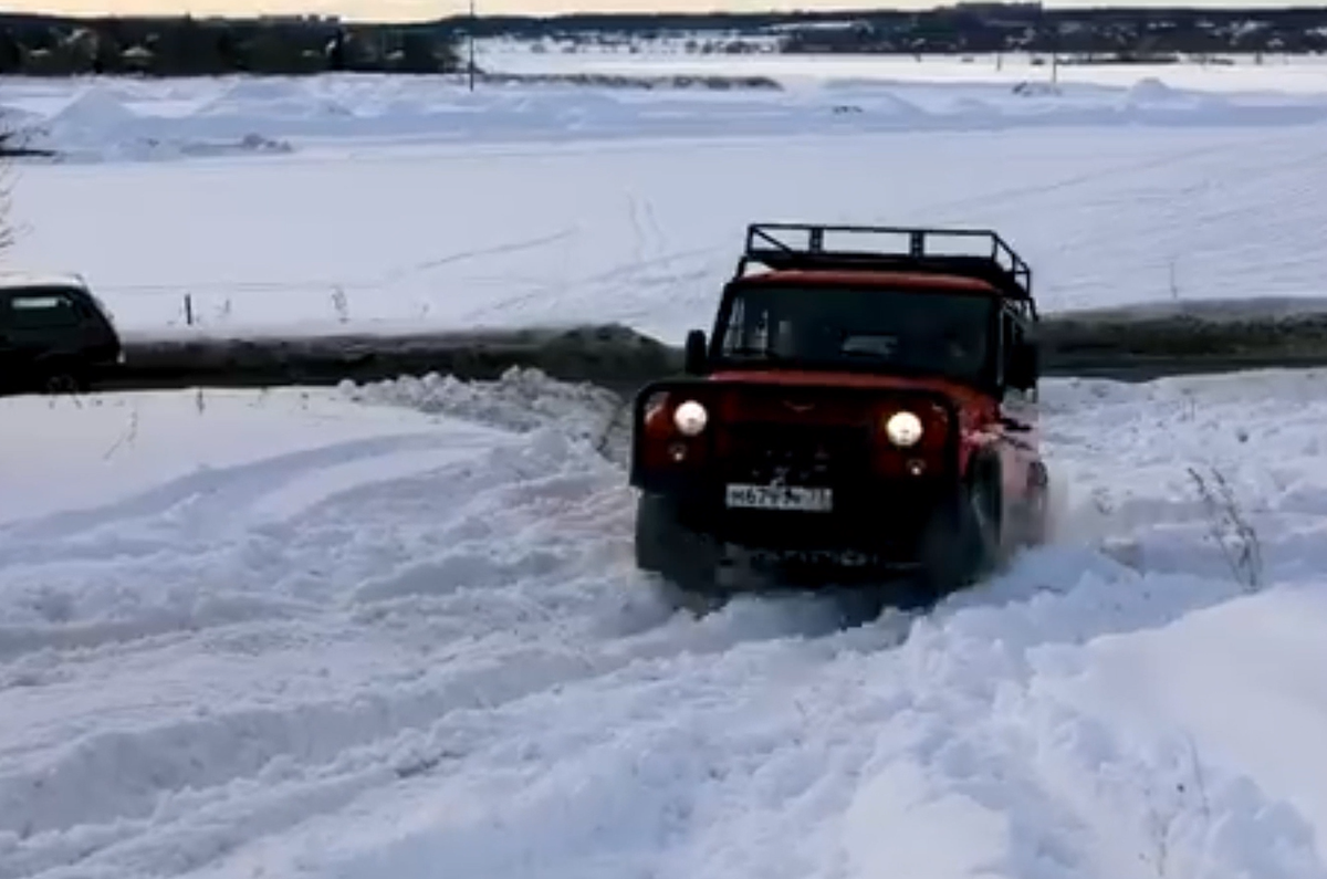 Тест в снегу: кто уедет дальше?