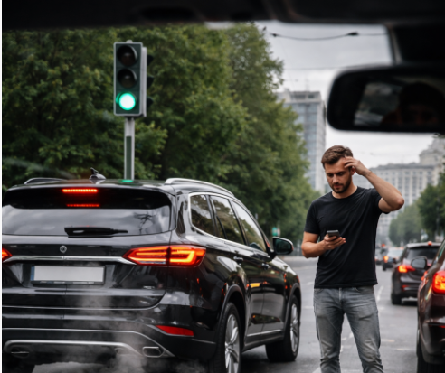 Заглох на автомате