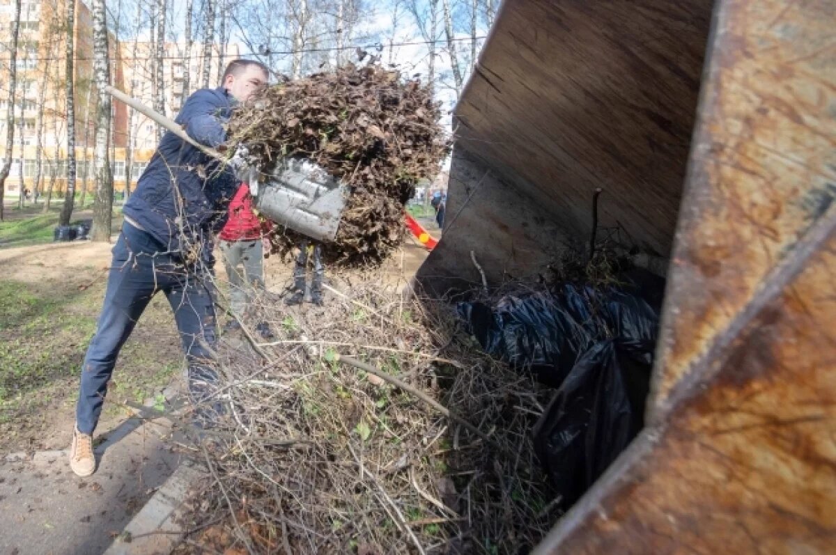    Первый городской субботник планируют провести в Туле 28 марта