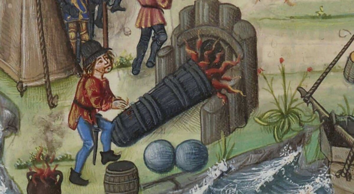 Эпоха пороховой артиллерии.