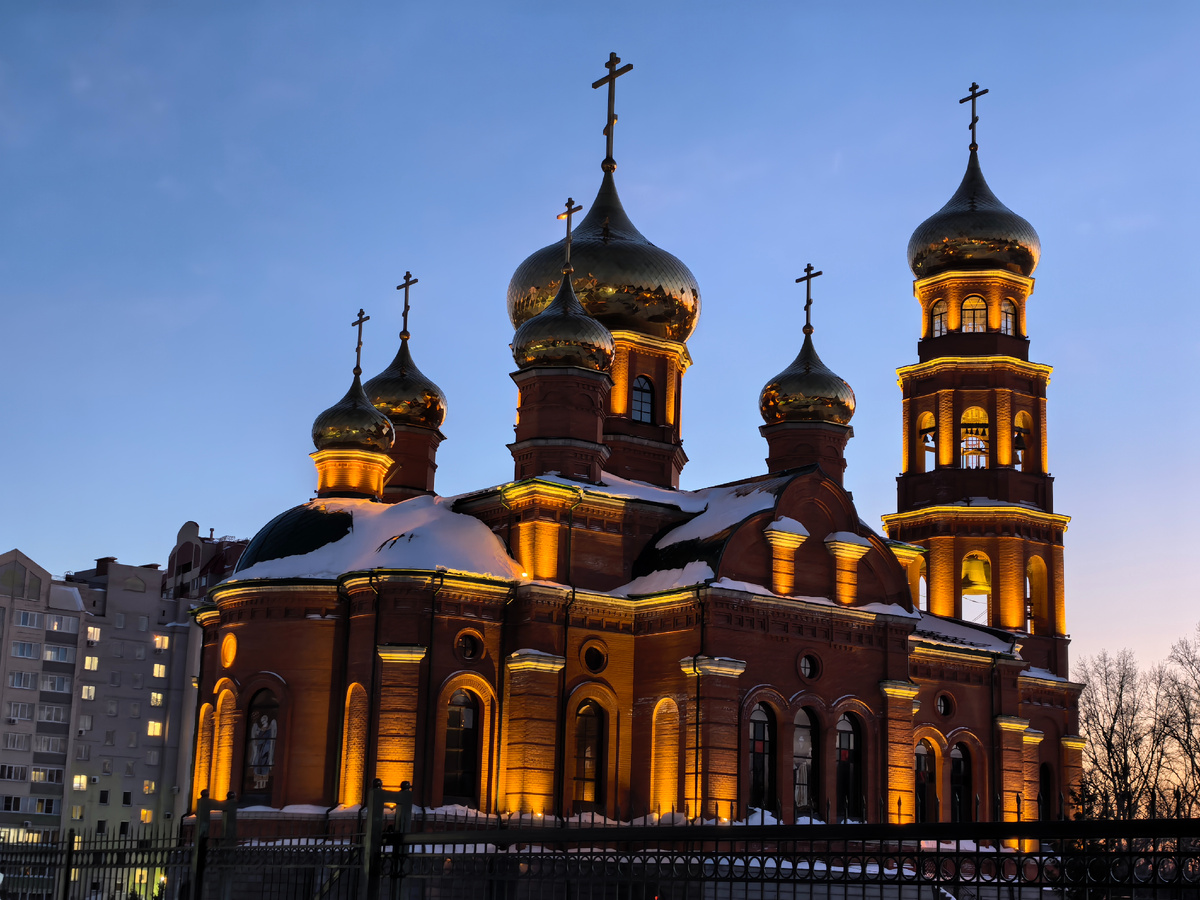 Александро-Невский собор. Барнаул. Фото автора.