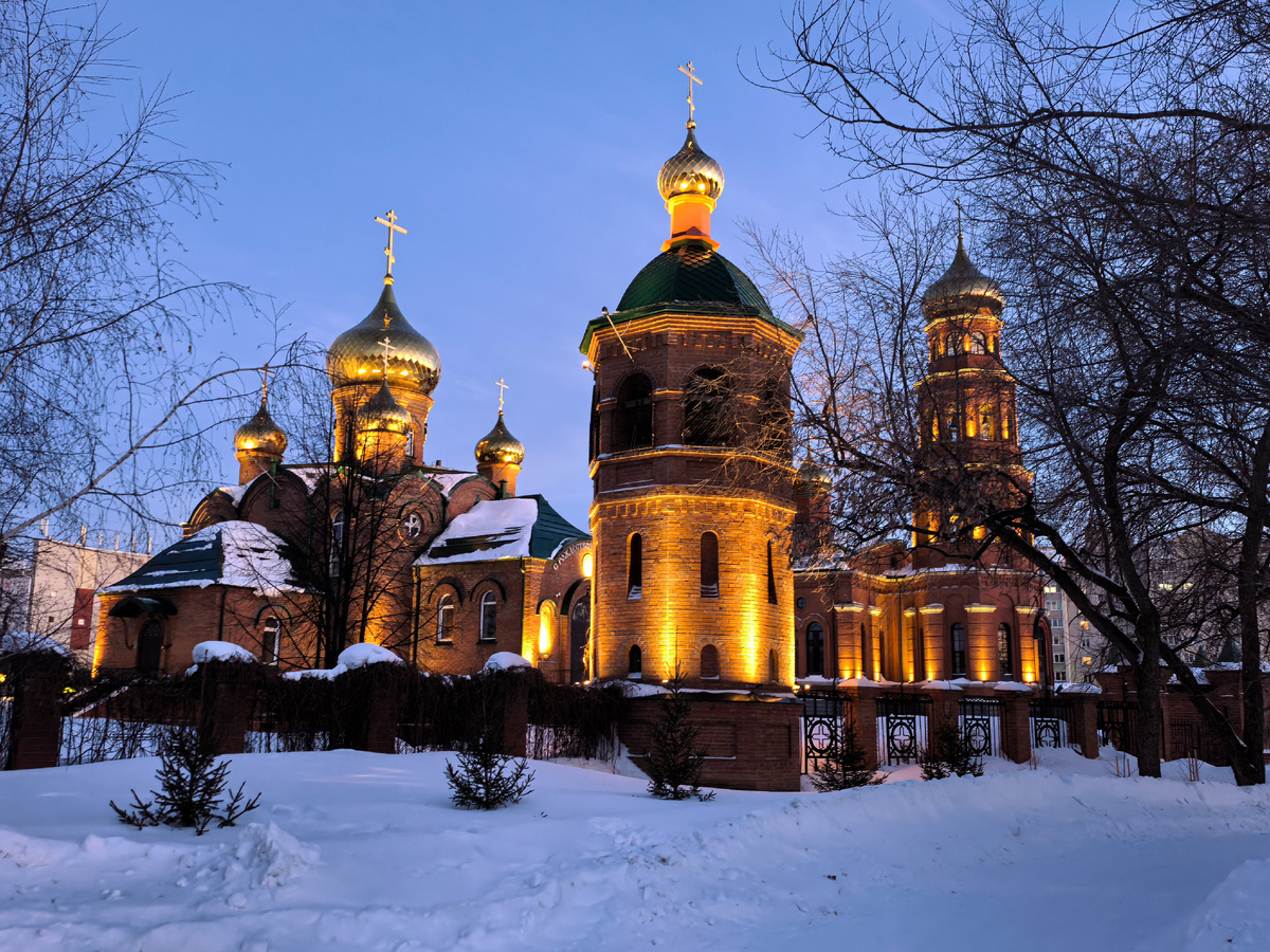 Александро-Невский собор. Барнаул. Фото автора. 