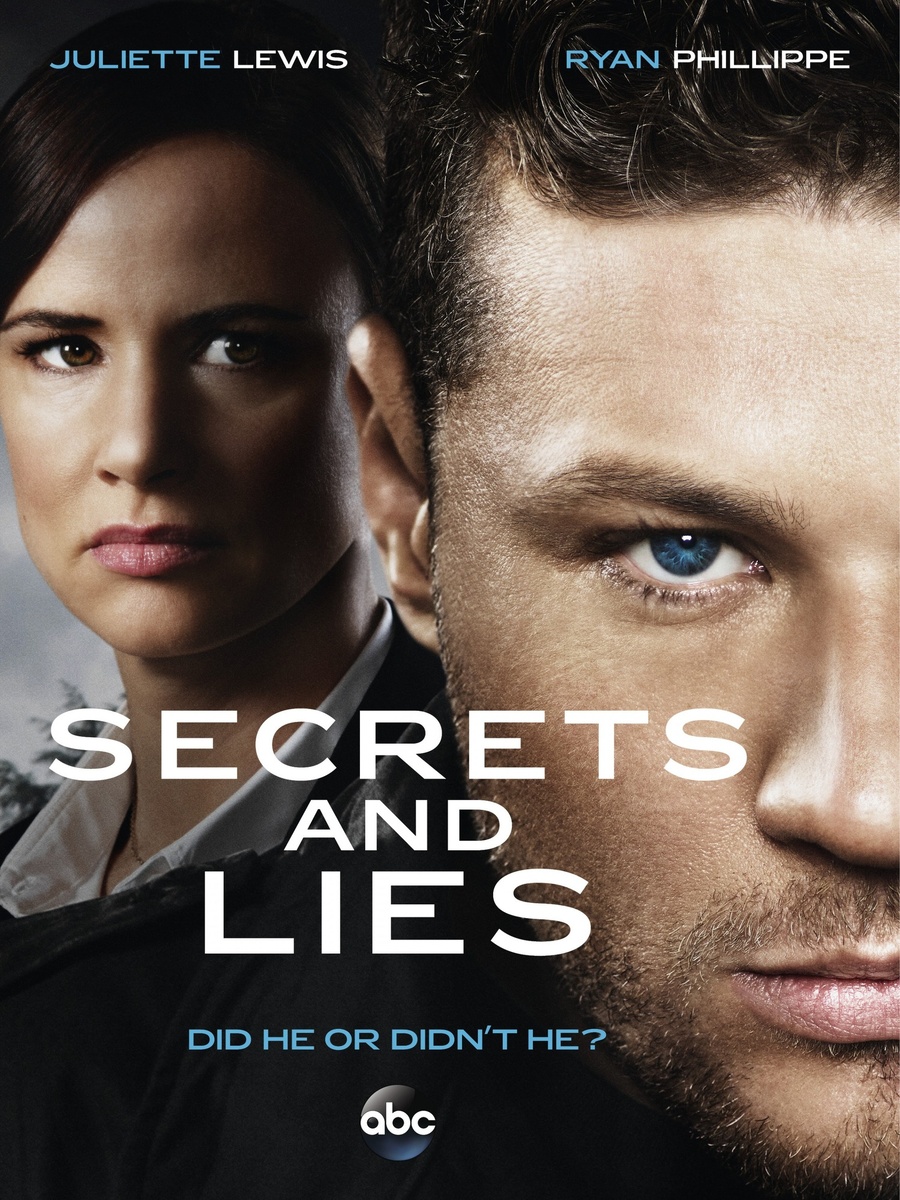 Постер к сериалу "Тайны и ложь / Secrets and Lies" (источник: https://ru.kinorium.com/773859/gallery/poster/?photo=3574239) 