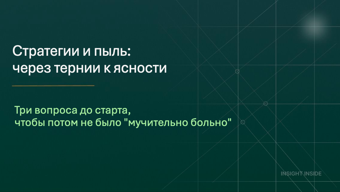 Разборы стратегий на "выживаемость" от INSIGHT INSIDE 