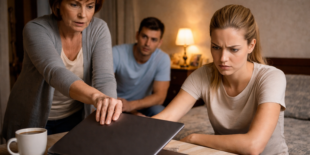 ОНА ТЕРПЕЛА НАСМЕШКИ СВЕКРОВИ МОЛЧА… НО ОДИН ВЕЧЕР И ОДИН ЗАХЛОПНУТЫЙ НОУТБУК ИЗМЕНИЛИ ВСЁ