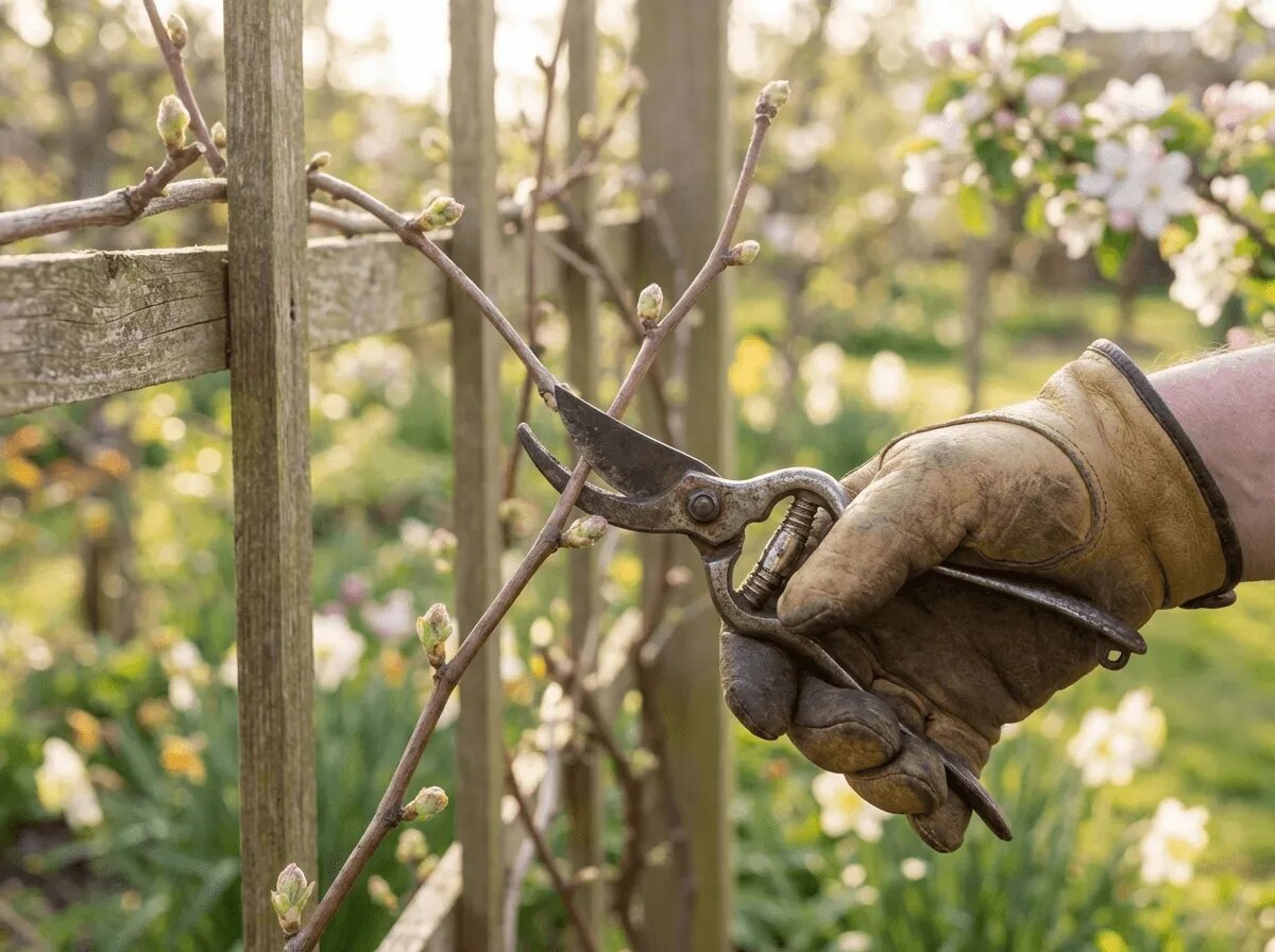 Нельзя обрезать виноград, если почки уже зеленые