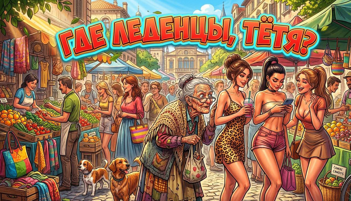 😂 Любопытная старушка и мятные леденцы