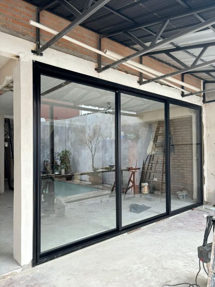  алюминиевые окна (фото источник https://ru.pinterest.com/pin/491314640623460369/)