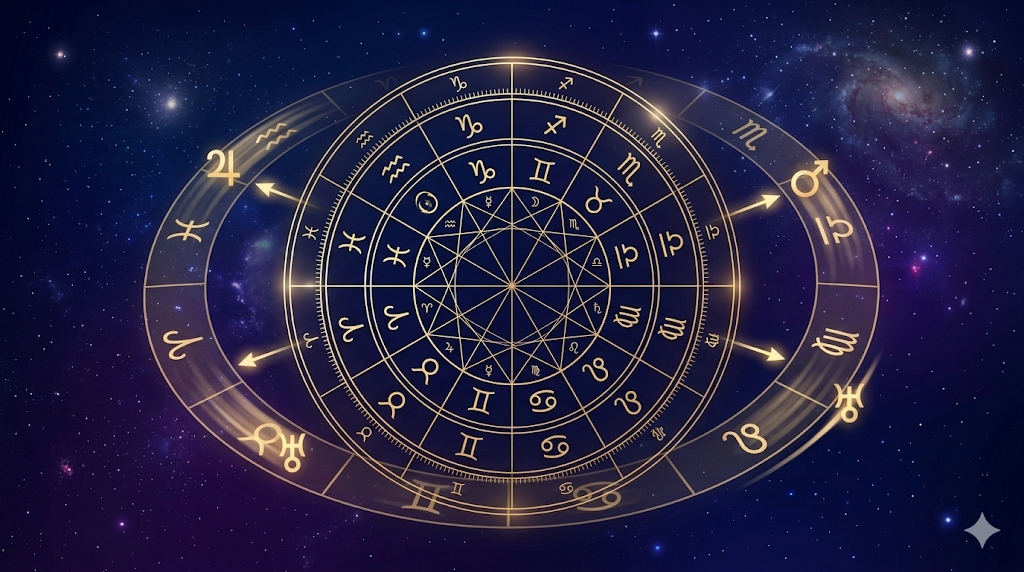 Транзиты — движение планет прямо сейчас относительно вашей натальной карты