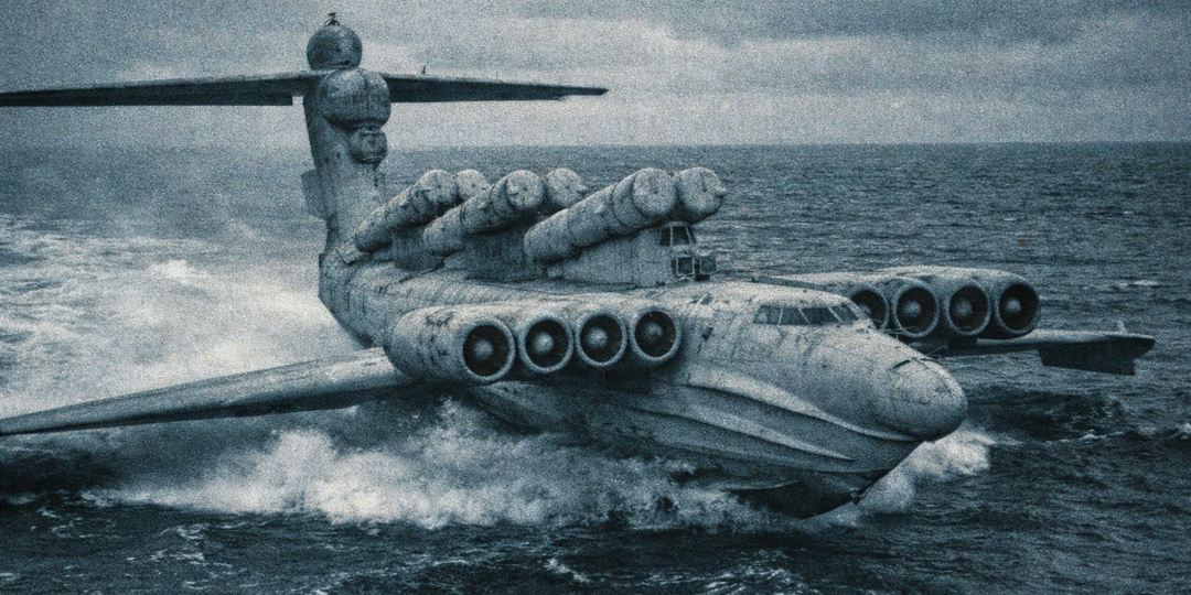 «Убийца авианосцев». Советский экраноплан «Лунь» — оружие которого не должно было существовать