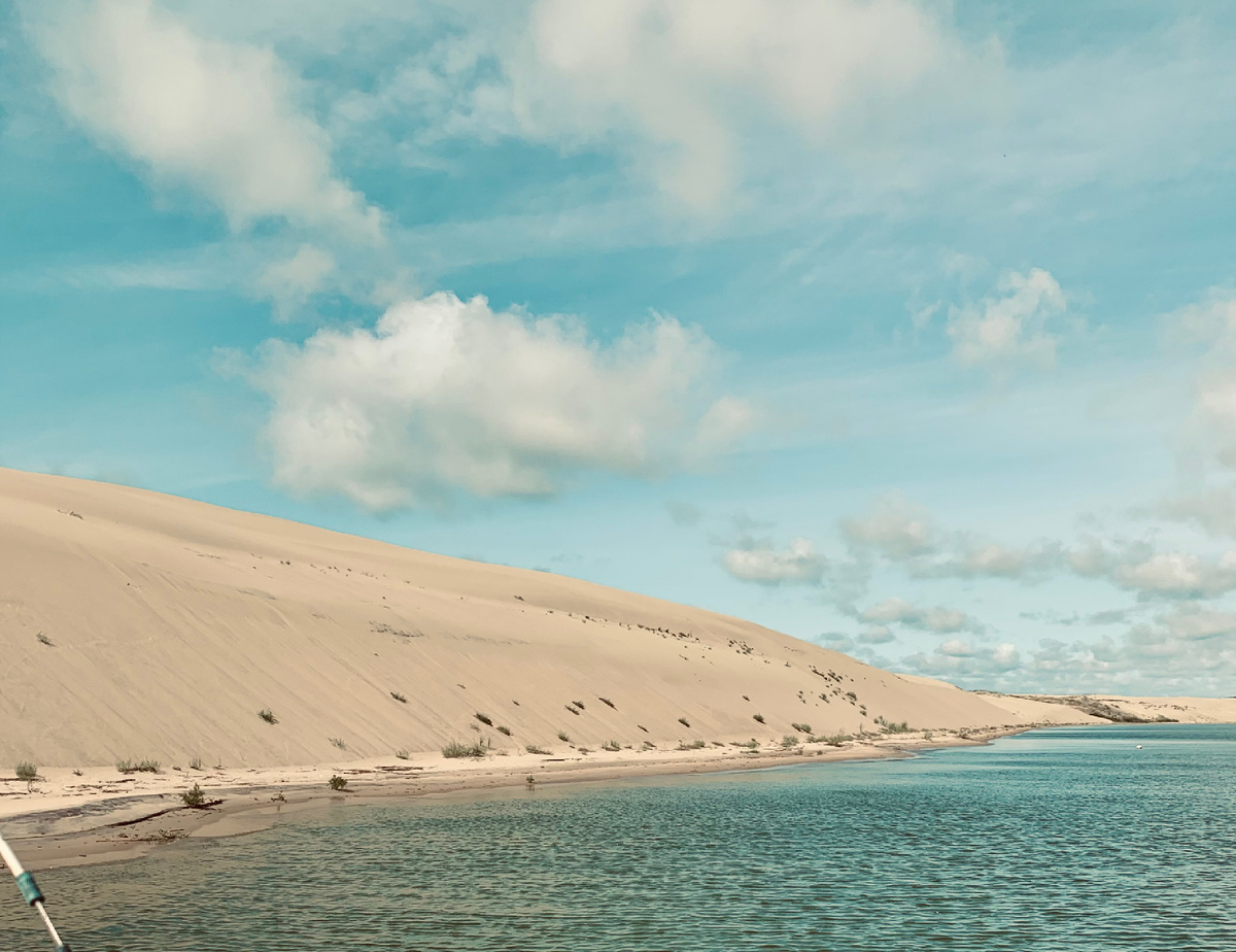Дюны Куршской косы. Фото автора с катера