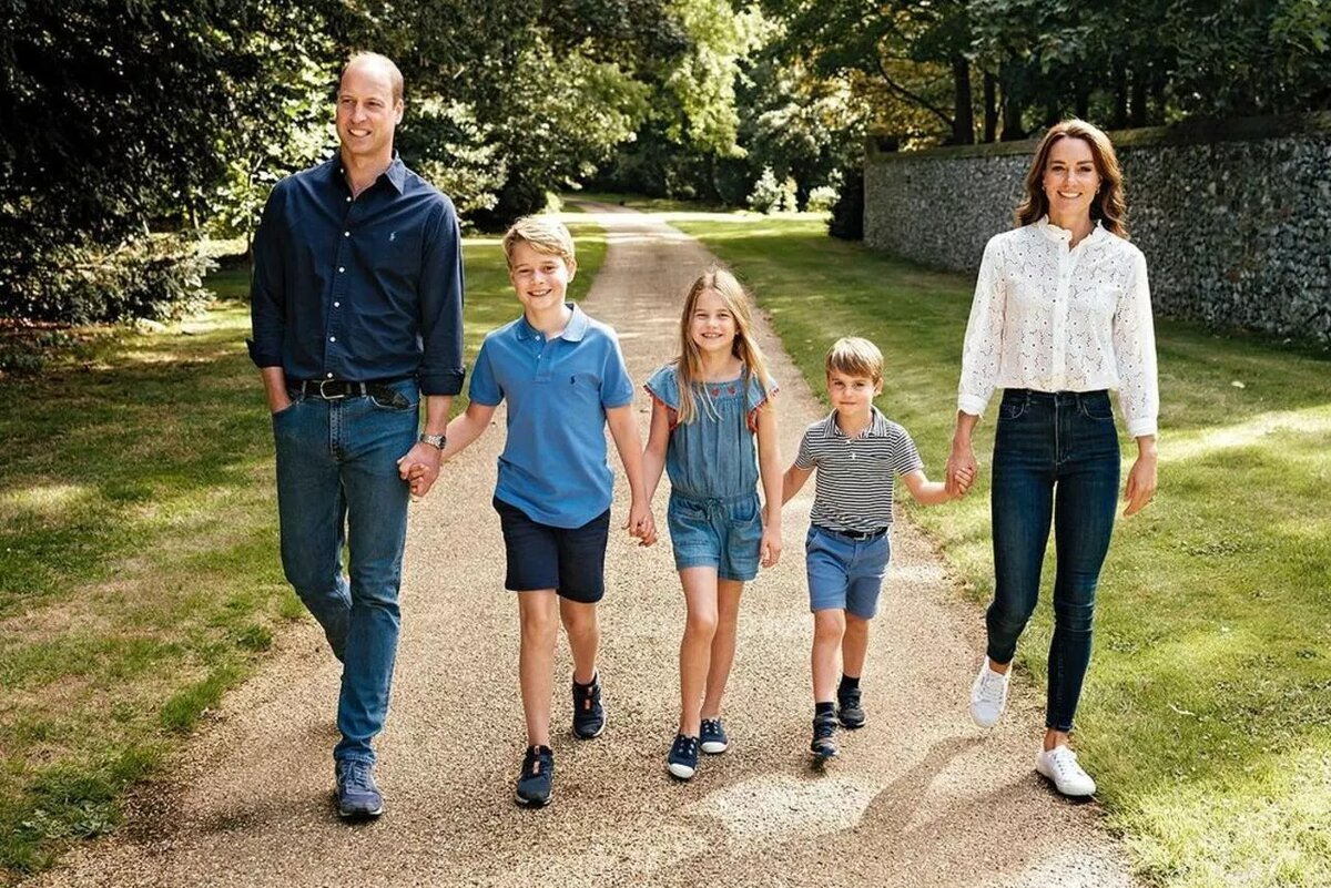 У Принца Уильяма и Кейт Миддлтон трое детей