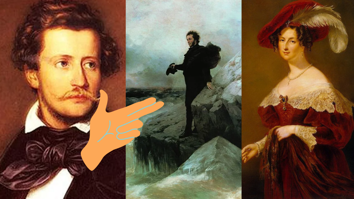 Дантес, Пушкин, Воронцова