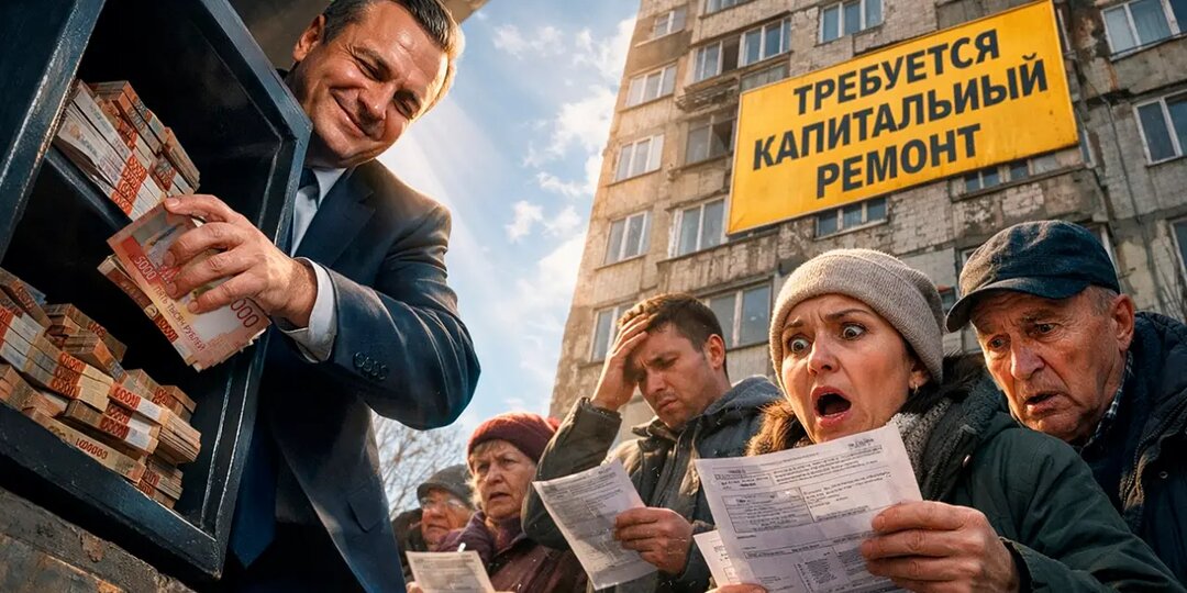 Пирамида на крови и плесени: Как взносы на капремонт превратились в налог на выживание