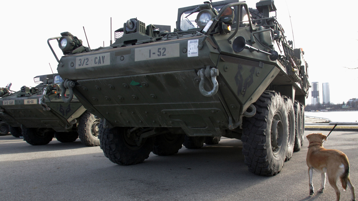    Американских БТР Страйкер Stryker РИА