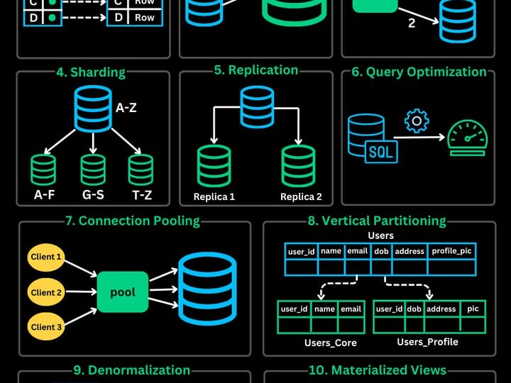 Топ-10 техник масштабирования баз данных