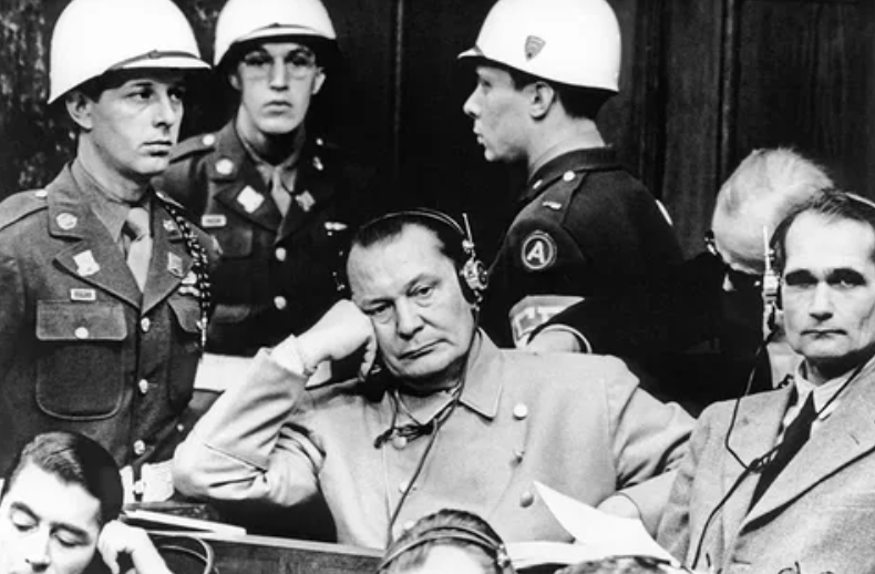 Герман Геринг в Нюрнберге