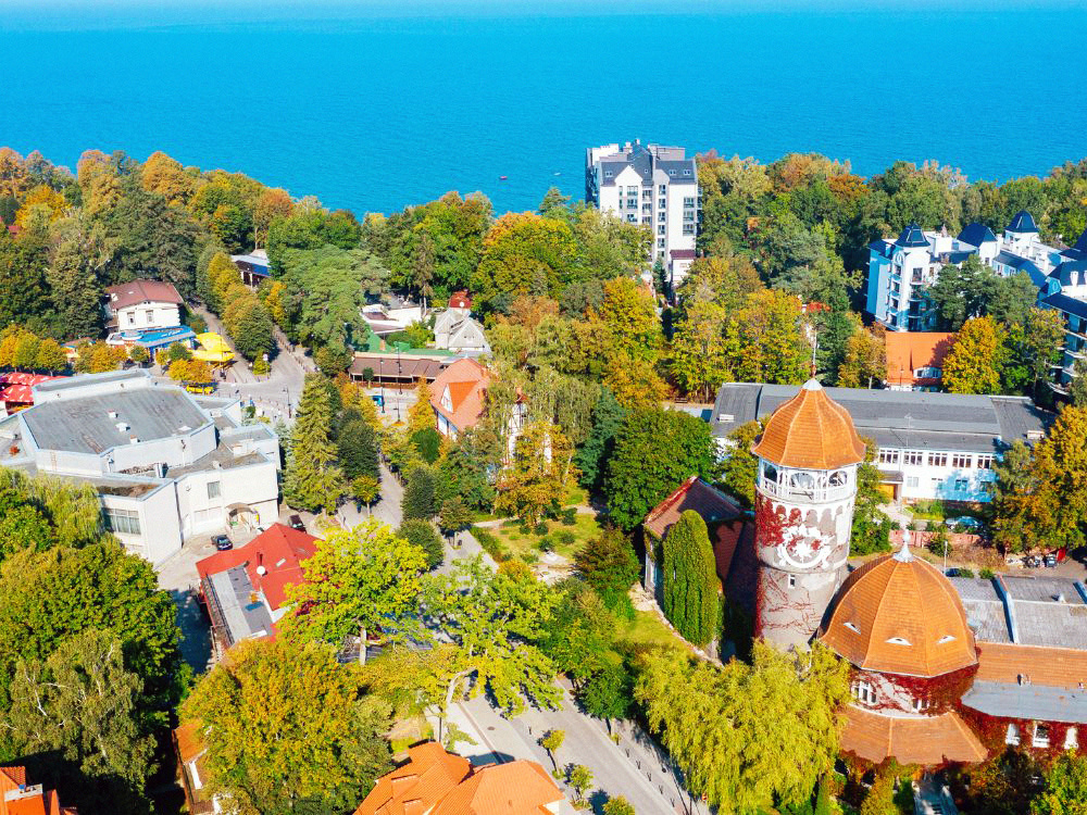 Удивительно зелёный город! Источник фото: https://toprent39.ru/otdyh-na-plyazhe-v-svetlogorske/