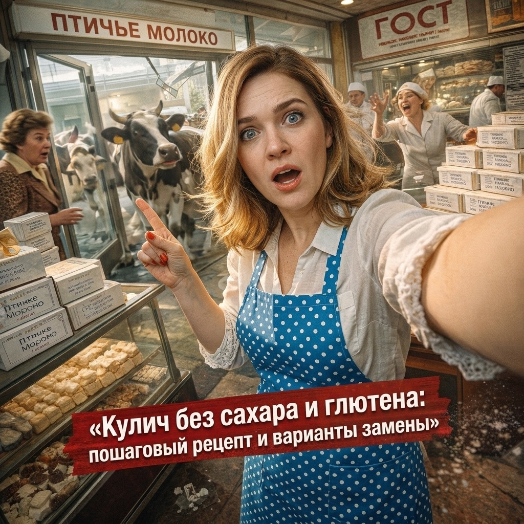    Пошаговый рецепт приготовления кулича без сахара и глютена admin