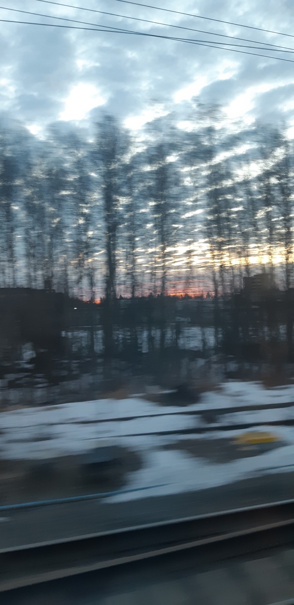 Подъезжая  к городу