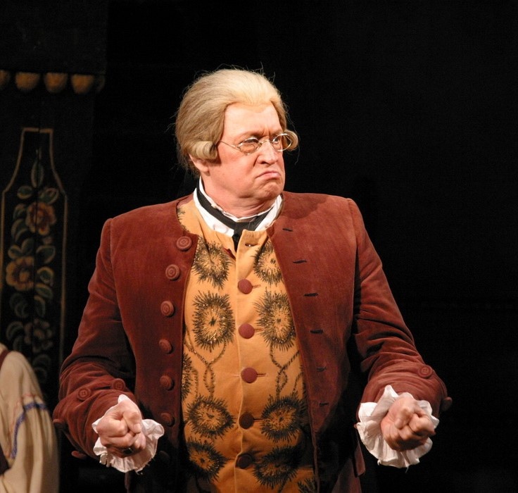 Я.П.Барышев в роли Стародума