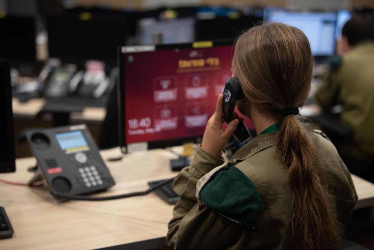     Центр управления боевыми действиями ЦАХАЛ   
(сс) Пресс-служба Армии обороны Израиля