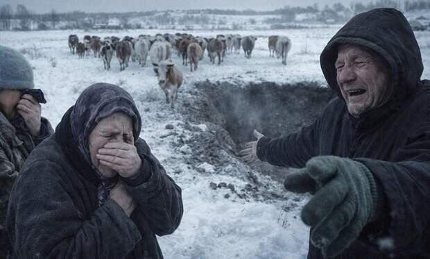 В деревне Козиха Новосибирской области начали убивать скот