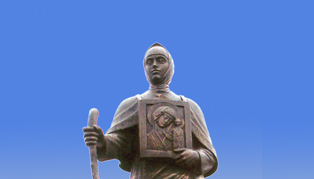 Просковья Луполова - прообраз Параши-Сибирячки. Скульптура Вячеслава Михайловича Клыкова