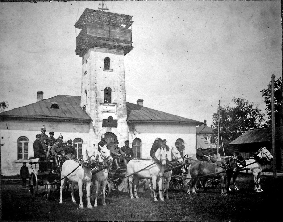 Пожарная каланча второй части города