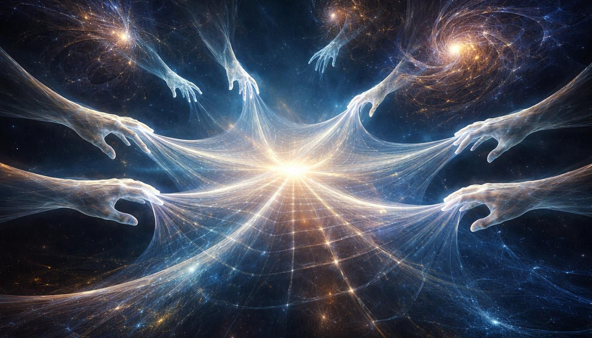 Почему гравитация в 10³⁶ раз слабее электромагнетизма? Теория струн предполагает: у пространства десять измерений, и гравитация «протягивает руки» во все, а остальные силы заперты в четырёх.