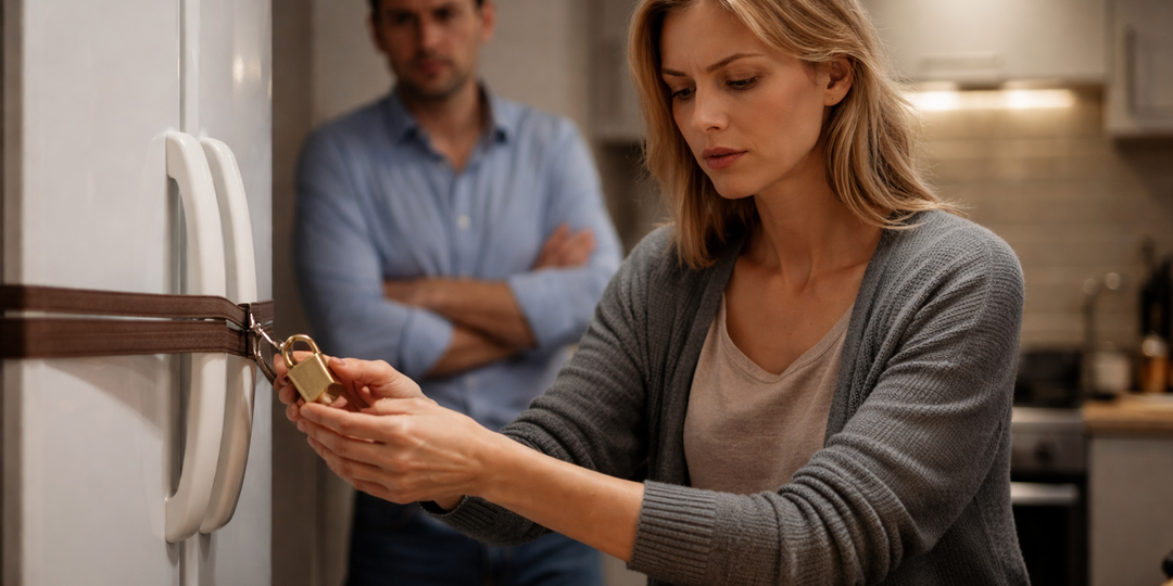 Холодильник на замке