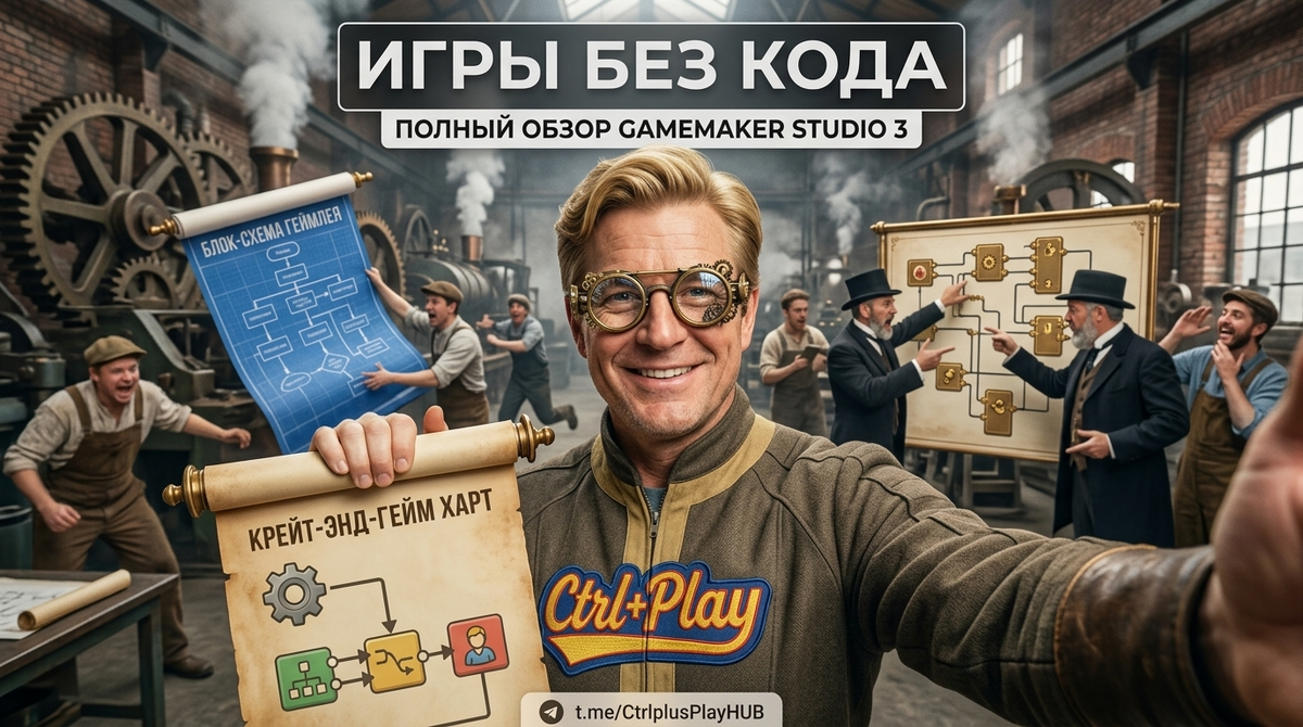 создание игр без программирования: обзор GameMaker Studio 3