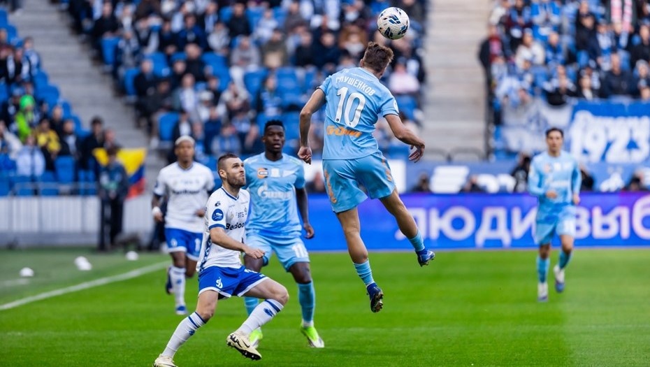   Мир Российская Премьер-Лига 2025/26, "Динамо" - "Зенит" Автор фото: Пресс-служба ФК "Зенит"