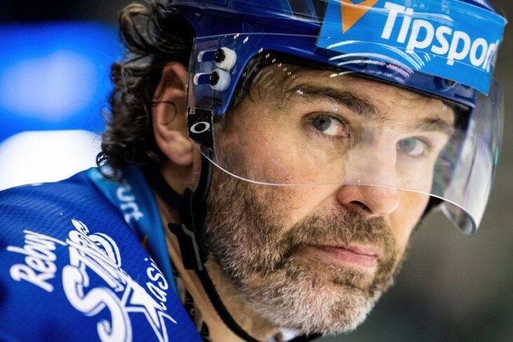 Яромир Ягр в форме Рытиржи Кладно