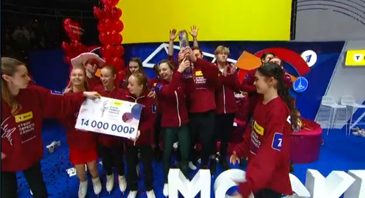     Скриншот с видео Первого канала Фотография взята из открытых источников.