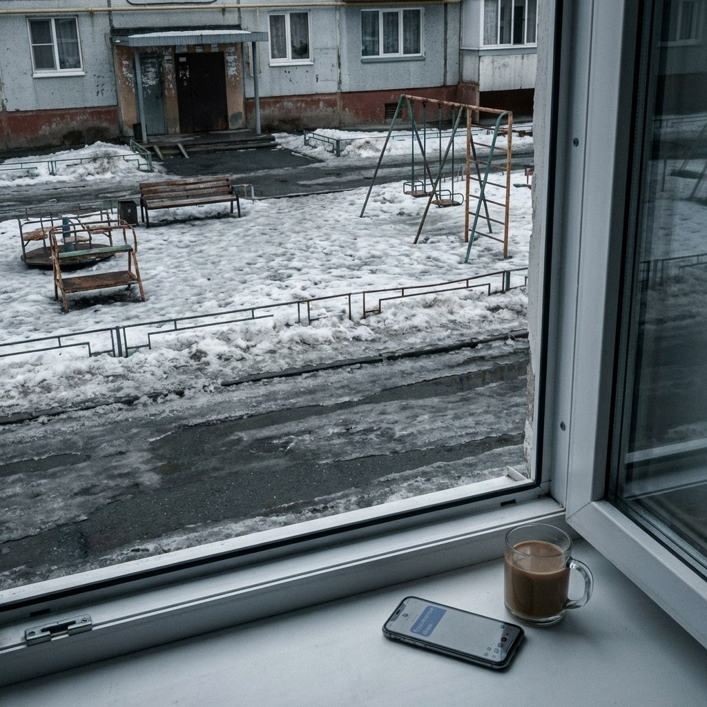 "Еду домой на один день. Хочу с тобой поговорить. Буду после обеда".