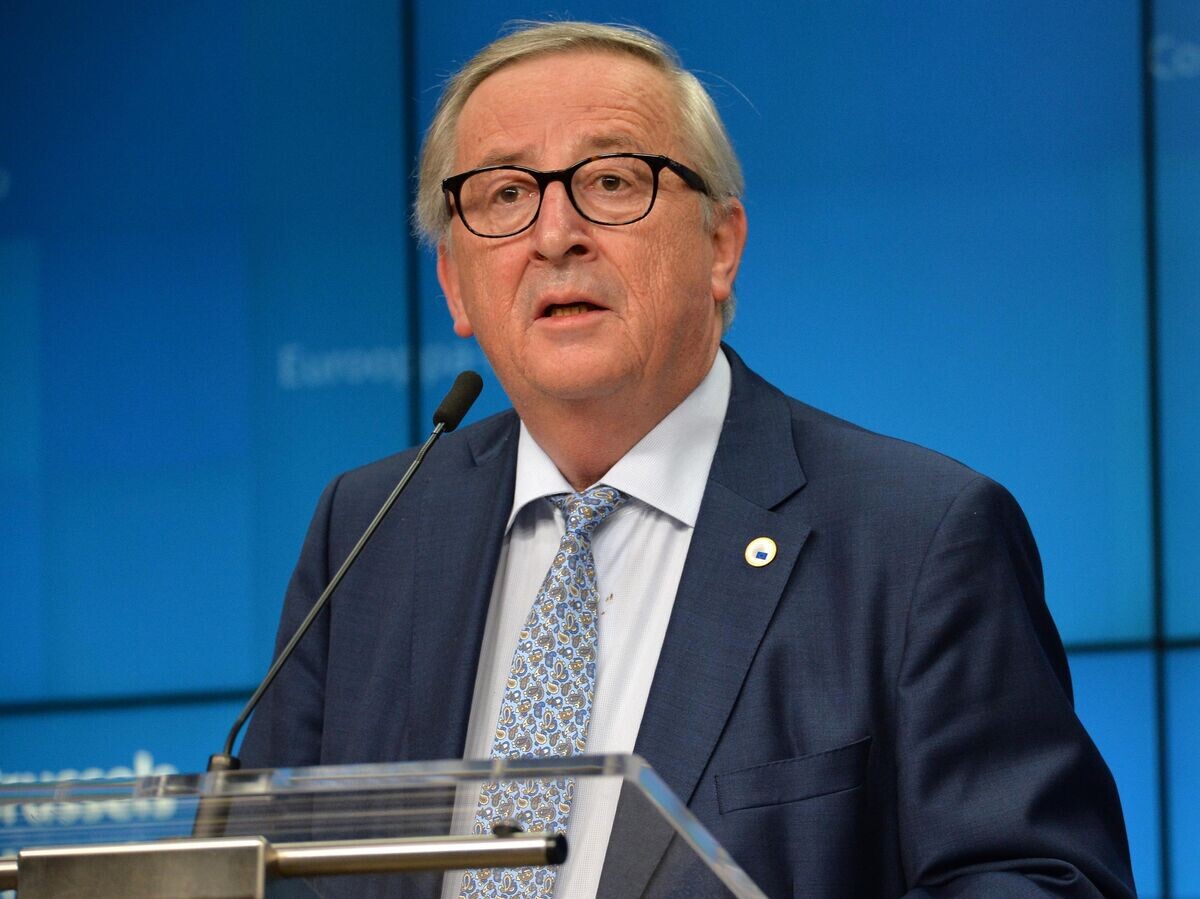    Председатель Европейской комиссии Жан-Клод Юнкер на саммите глав государств и правительств Евросоюза в Брюсселе | © РИА Новости / Алексей Витвицкий