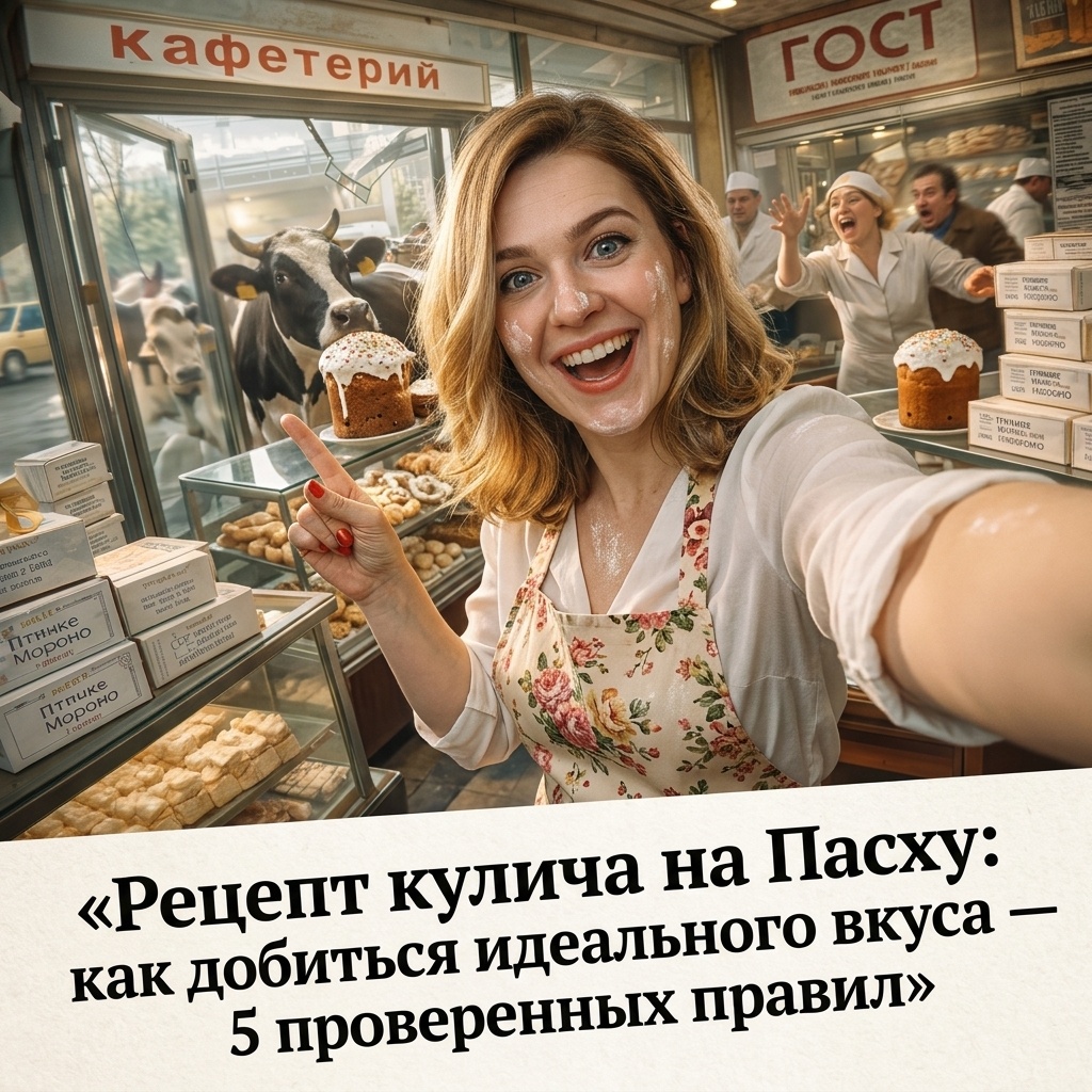    5 проверенных правил для приготовления идеального пасхального кулича. admin