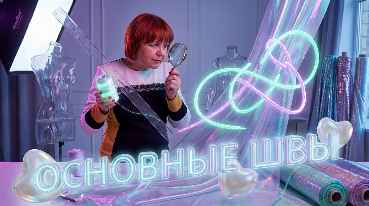    Наглядные примеры базовых ручных и машинных швов, с которых начинает каждая швея. LebedevAV