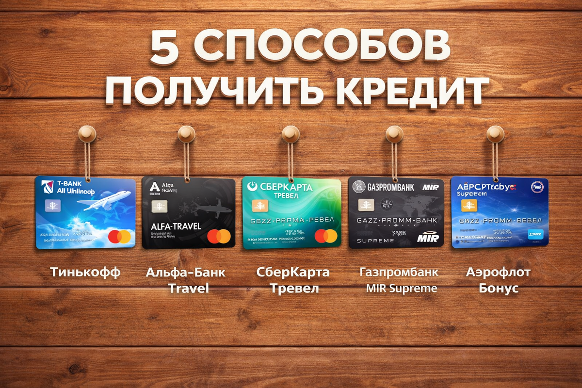 5 способов получить кредит