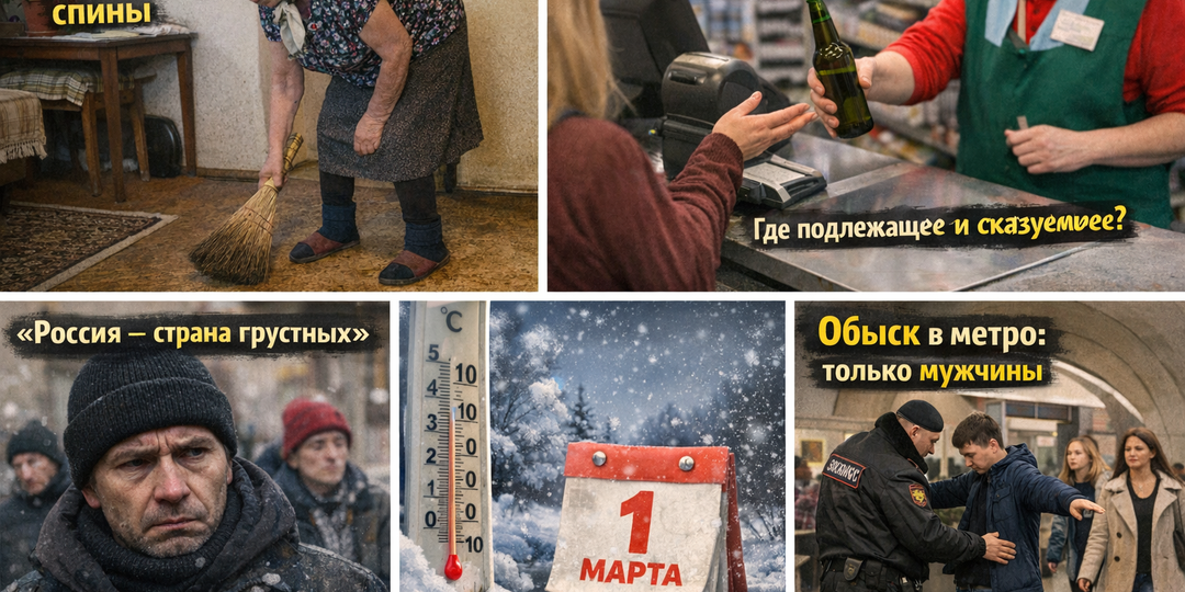 Пять вещей в России, которые никогда не пойму до конца