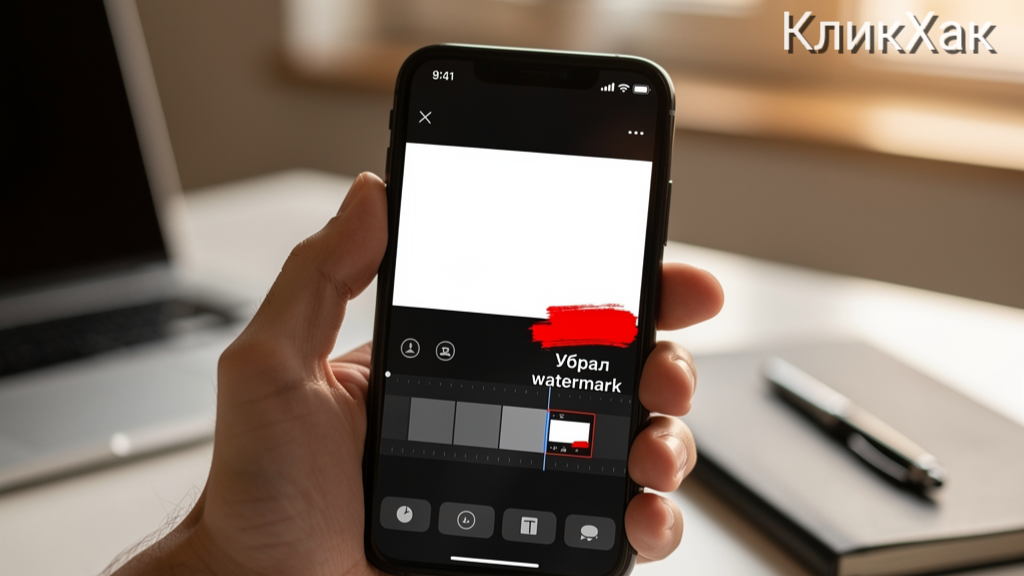 Удалите водяной знак с видео