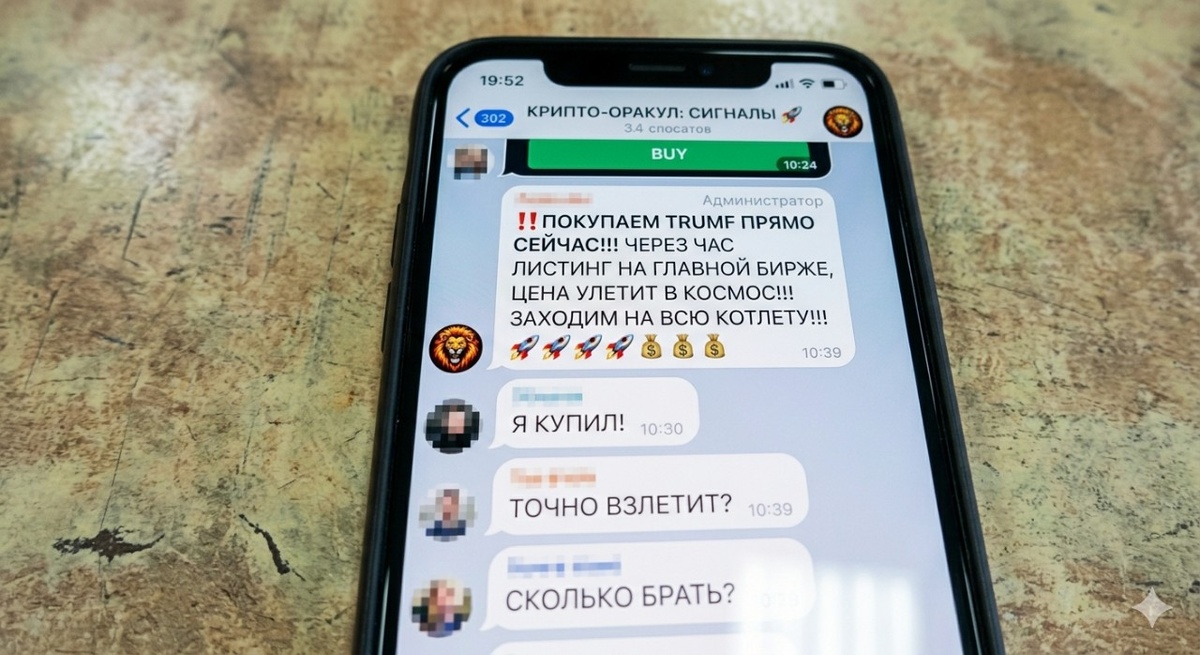 А через два часа токен TRUMF...