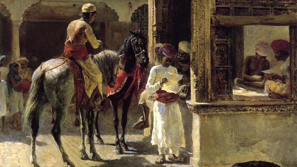     Эдвин Лорд Уикс. Индийские торговцы (фрагмент). 1885   
undefined