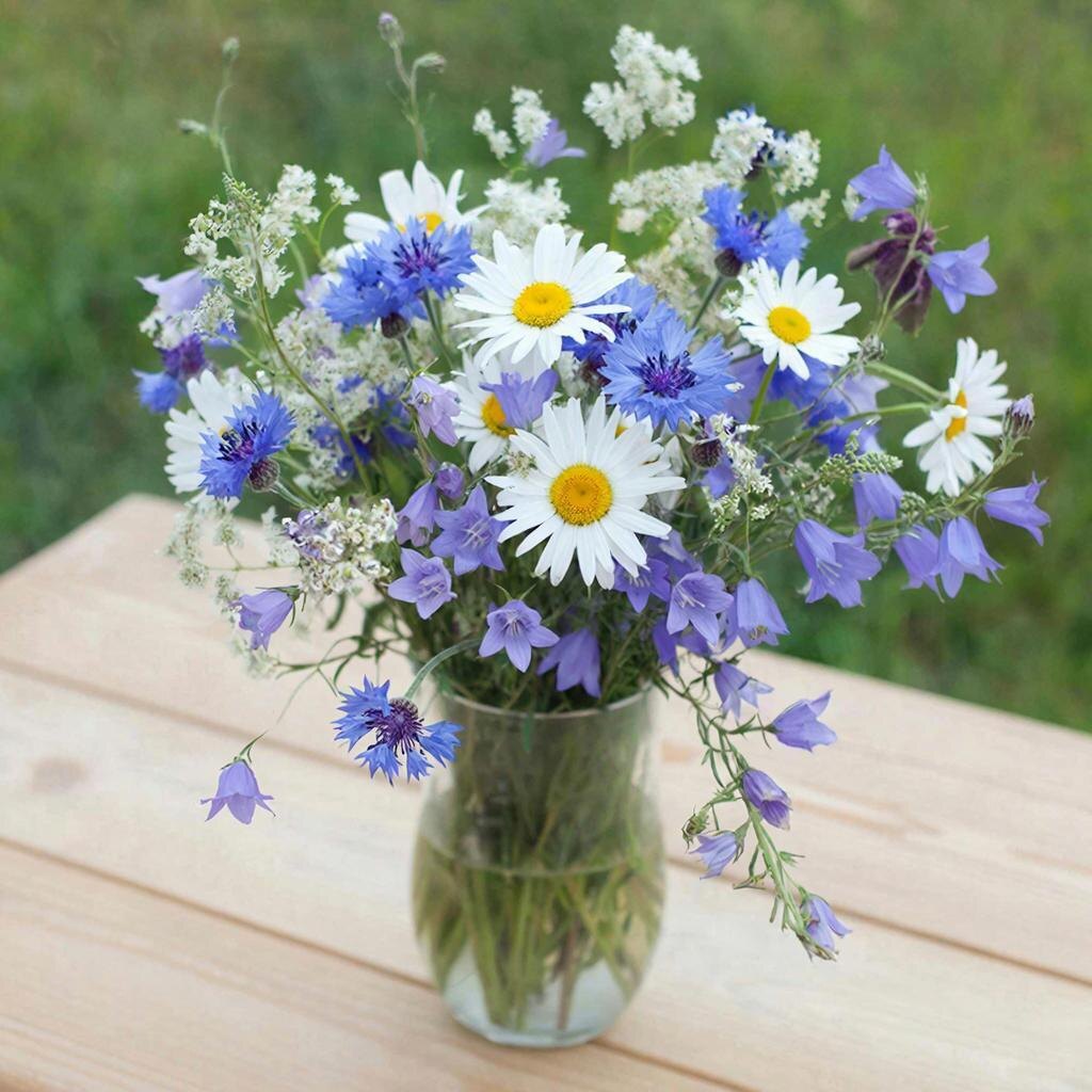 Вот такой, примерно, букет. На самом деле, еще лучше.