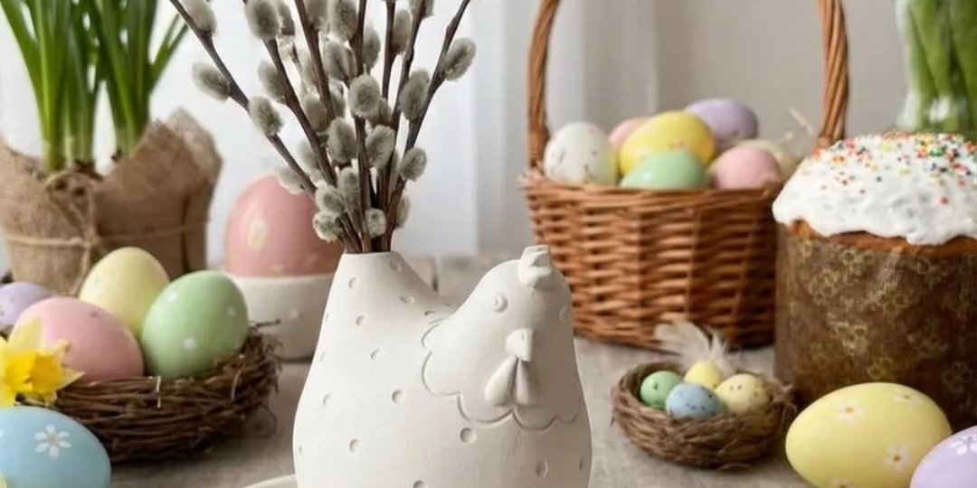 Как украсить квартиру к Пасхе
