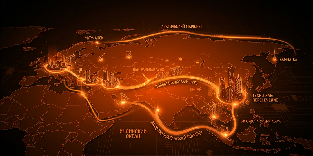 Техногорода на маршрутах: новая карта мирового влияния